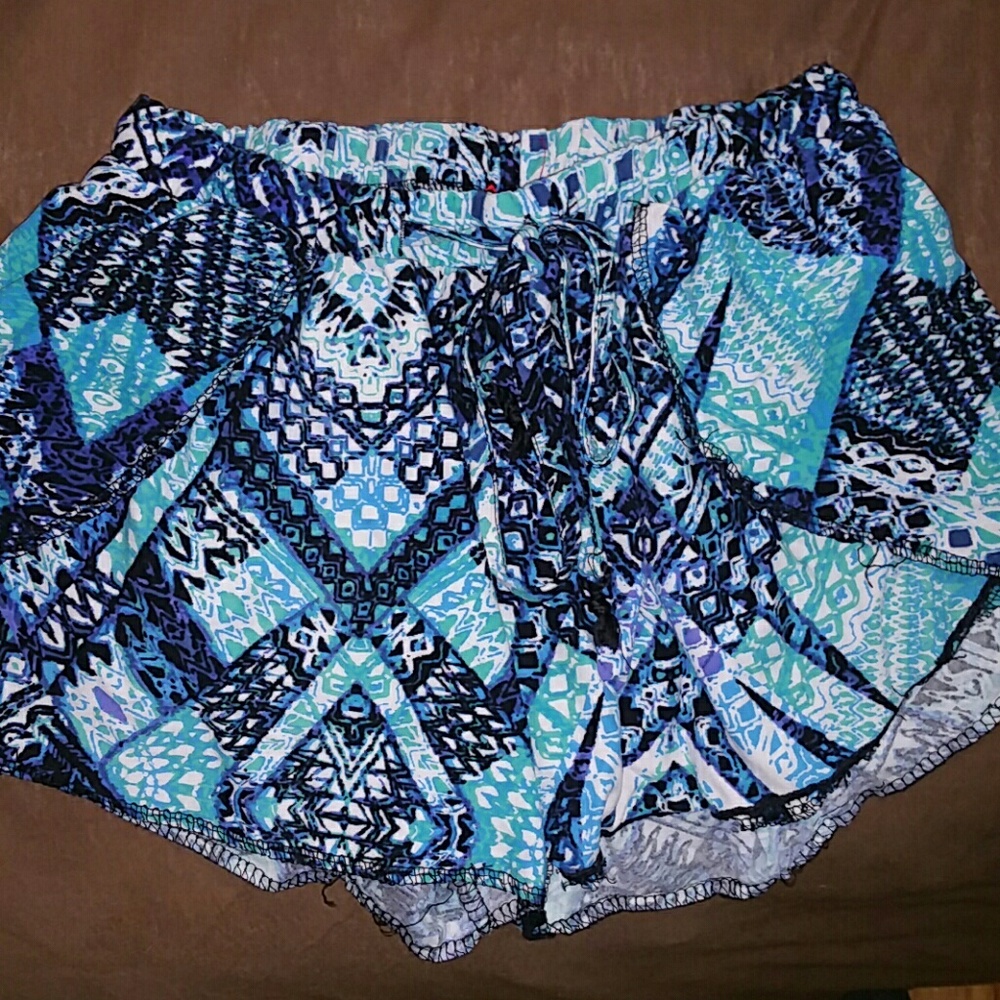 Really soft blue shorts